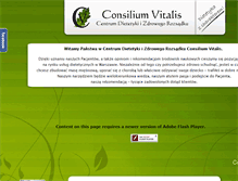 Tablet Screenshot of con-vit.pl